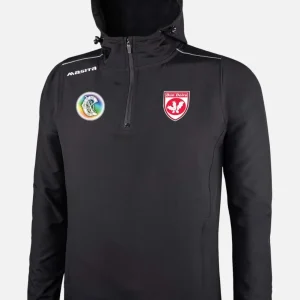 Dunderry Camogie Black Vermont Pullover Hoodie Adults