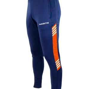 Hydro Skinny Bottoms Navy/Orange/White Adult
