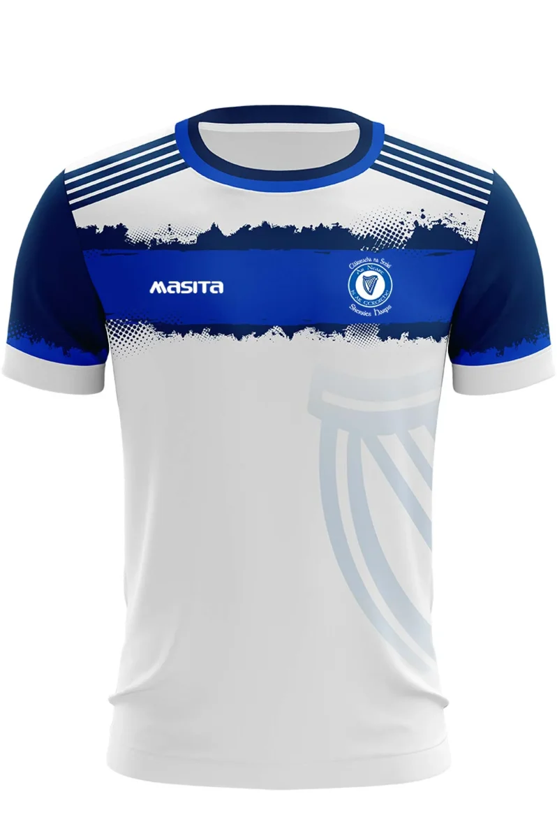 Skerries Harps White Tulsa Style Training Jersey Player Fit Adult